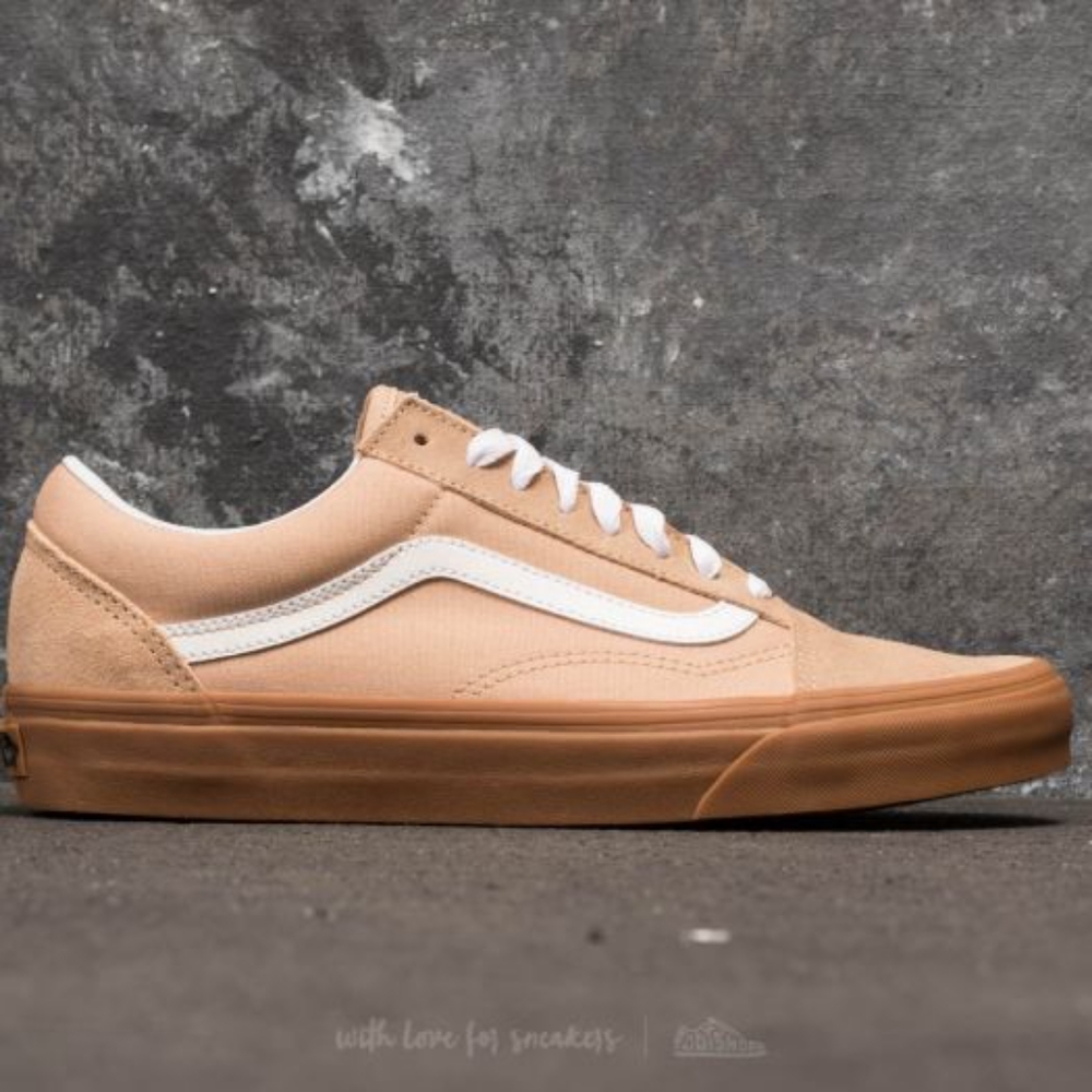 Vans Old Skool (Sesame/Gum). Brand New. Mens Size: 8.